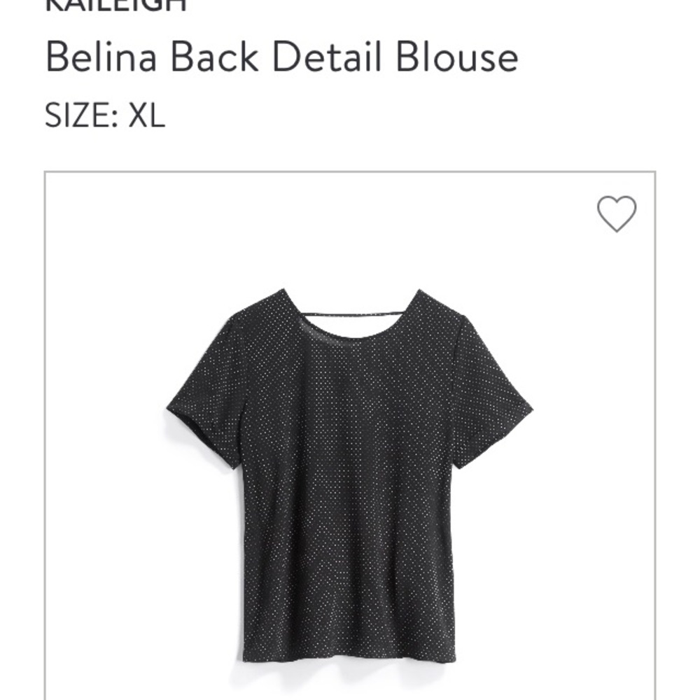 Kaileigh Back Detail Blouse